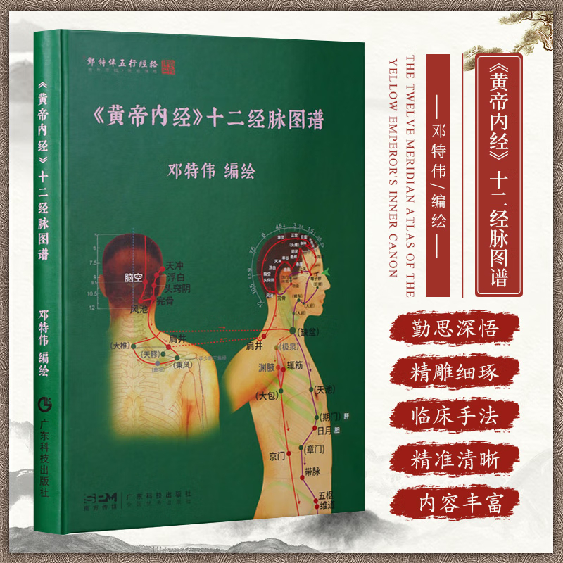 【黃帝內經十二經脈圖譜】（謹遵宋版《靈樞》明嘉靖刻印本）